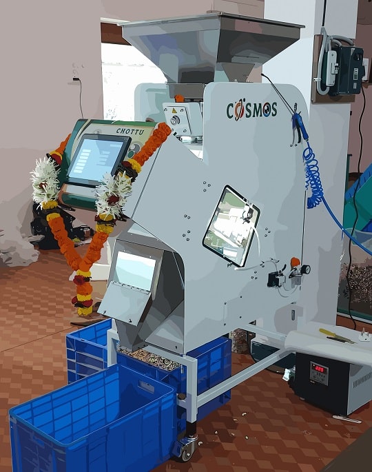 cashew grading machine